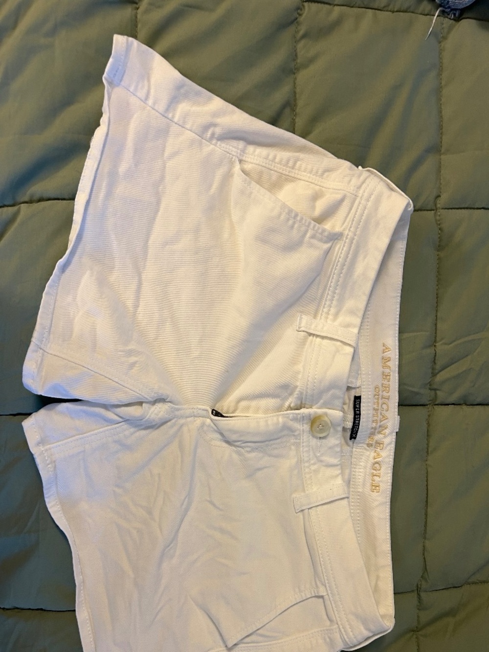 American Eagle White Shorts
